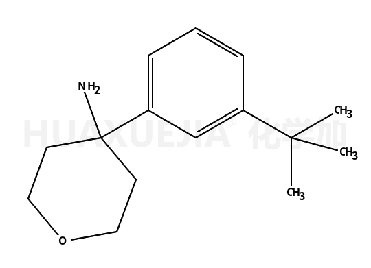 4-(3-tert-butylphenyl)oxan-4-amine