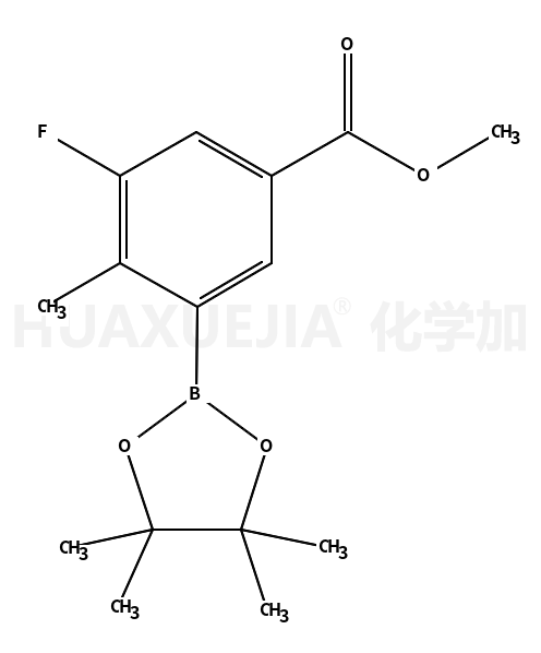 2-甲基-3-氟-5-(甲氧羰基)苯硼酸频哪醇酯