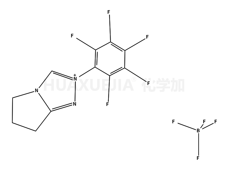 6,7-二氢-2-五氟苯基-5H-吡咯并[2,1-c][1,2,4]三唑鎓四氟硼酸盐
