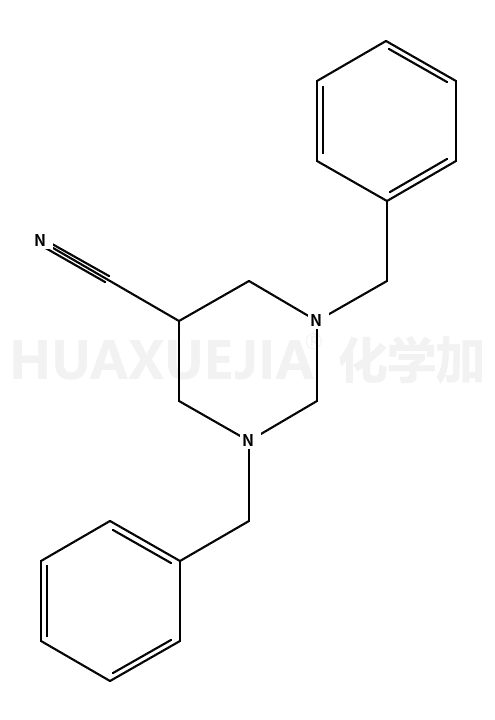 1,3-二苄基-5-氰六氢化嘧啶