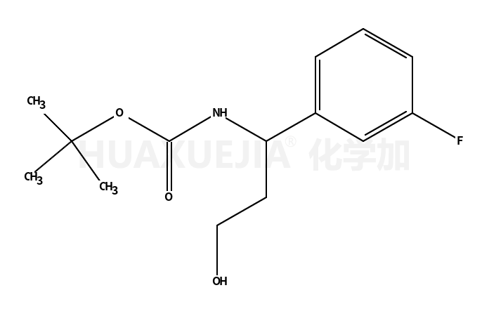 3-N-boc-氨基-3-(3-氟苯基)-1-丙醇