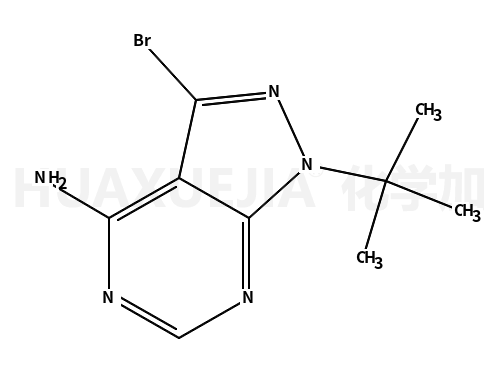 3-溴-1-(叔丁基)-1H-吡唑并[3,4-d]嘧啶-4-胺