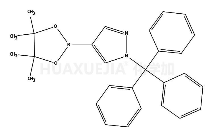 4-(4,4,5,5-四甲基-1,3,2-二氧杂硼烷-2-基)-1-三苯甲游基-1H-吡唑