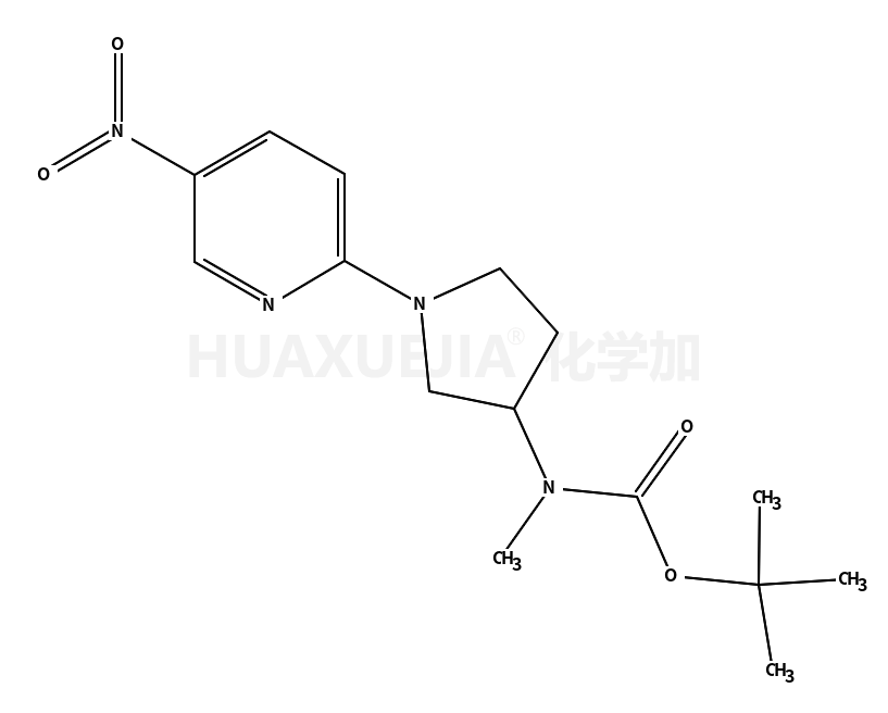 tert-butyl methyl(1-(5-nitropyridin-2-yl)pyrrolidin-3-yl)carbamate