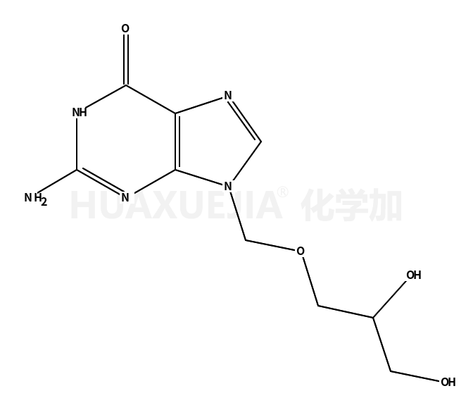 3-[(2-Amino-6-hydroxy-9H-purin-9-yl)methoxy]-1,2-propanediol