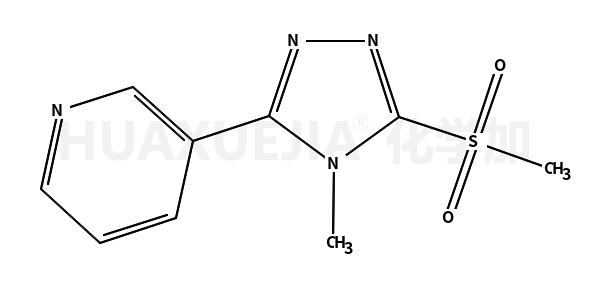 4-甲基-3-甲基磺酰基-5-(3-吡啶)-1,2,4-噻唑