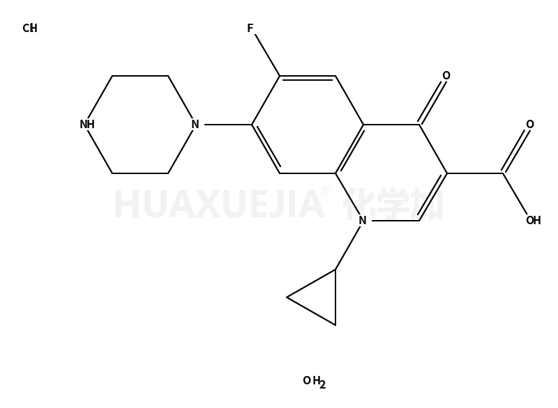 环丙沙星盐酸盐一水合物