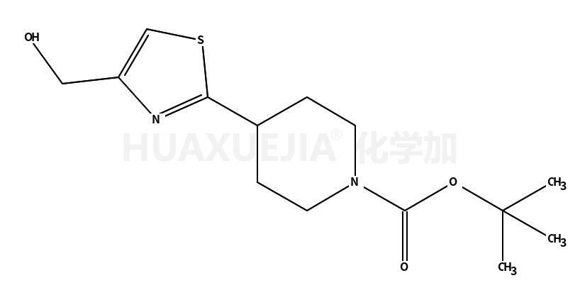 4-[4-羟甲基-1,3-噻唑-2-基]哌啶甲酸叔丁酯