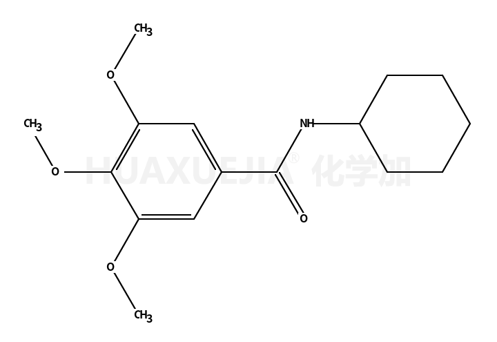 3,4,5-trimethoxy-benzoic acid cyclohexylamide