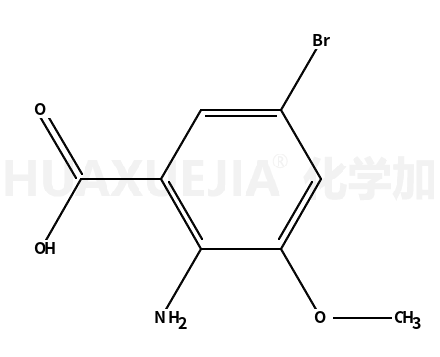 2-氨基-5-溴-3-甲氧基苯甲酸