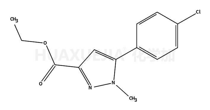 Ethyl 5-(4-chlorophenyl)-1-methyl-1H-pyrazole-3-carboxylate