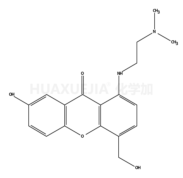 1-((2-(diMethylaMino)ethyl)aMino)-7-hydroxy-4-(hydroxyMethyl)-9H-xanthen-9-one