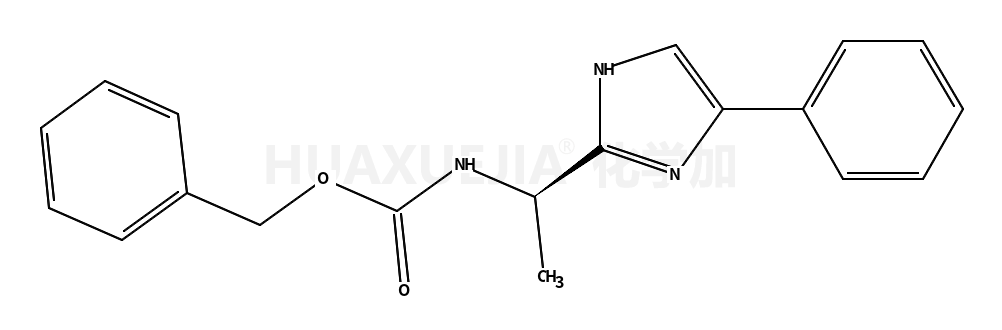 N-[(1S)-1-(5-苯基-1H-咪唑-2-基)乙基]氨基甲酸苄酯