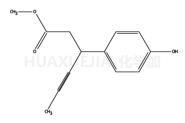 methyl 3-(4-hydroxyphenyl)hex-4-ynoate