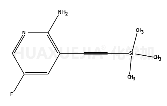 5-氟-3-((三甲基甲硅烷基)乙炔)吡啶-2-胺