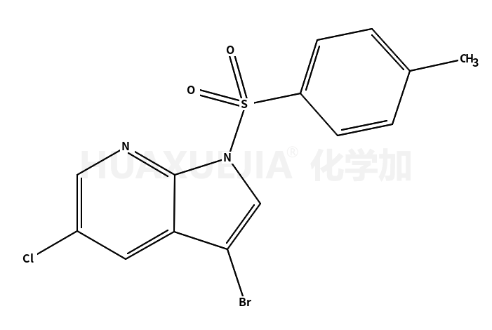 3-溴-5-氯-1-[(4-甲基苯基)磺酰基]-1H-吡咯并[2,3-b]吡啶