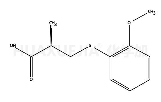 (S)-3-(2-methoxyphenylthio)-2-methylpropanoic acid