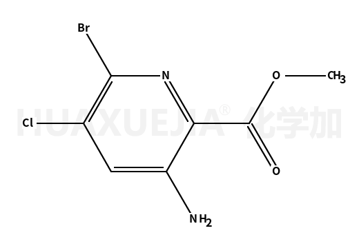3-氨基-6-溴-5-氯吡啶甲酸甲酯