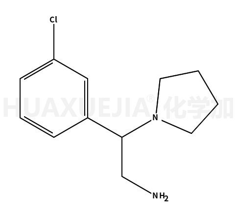 2-(3-chlorophenyl)-2-pyrrolidin-1-ylethanamine