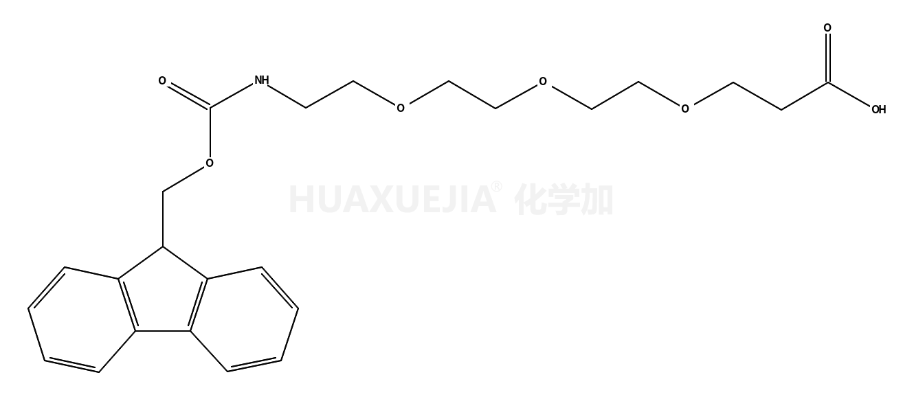 1-(9H-Fluoren-9-yl)-3-oxo-2,7,10,13-tetraoxa-4-azahexadecan-16-oic acid