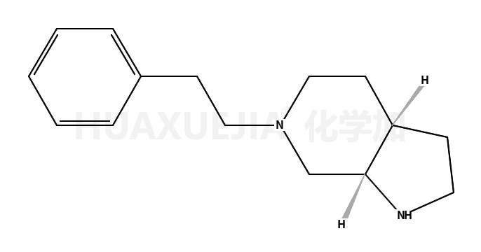 (3aS,7aS)-6-(2-phenylethyl)-1,2,3,3a,4,5,7,7a-octahydropyrrolo[2,3-c]pyridine