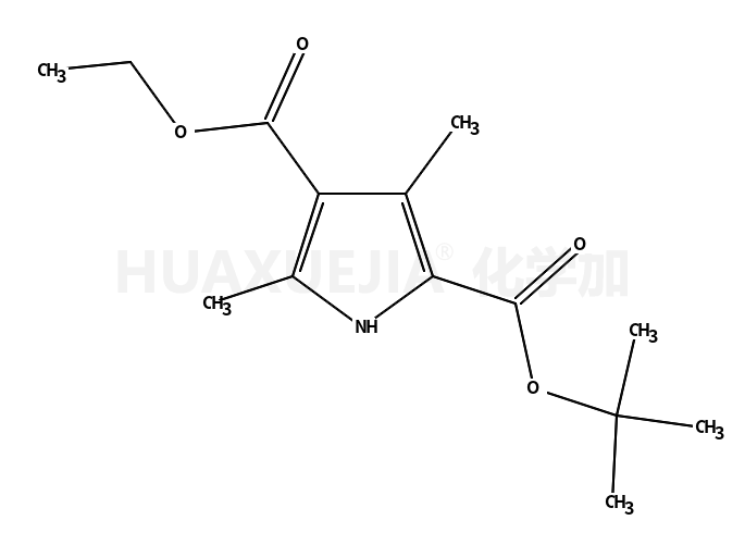 3,5-二甲基-1-氢-吡咯-2-羧酸叔丁酯-4-羧酸乙酯