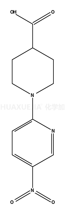 1-(5-硝基吡啶-2-基)哌啶-4-甲酸