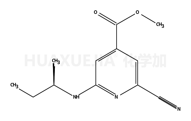 • 4-Pyridinecarboxylic acid, 2-cyano-6-[[(1S)-1-methylpropyl]amino]-, methyl ester