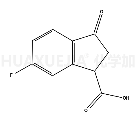 6-氟-3-氧茚酮-1-羧酸