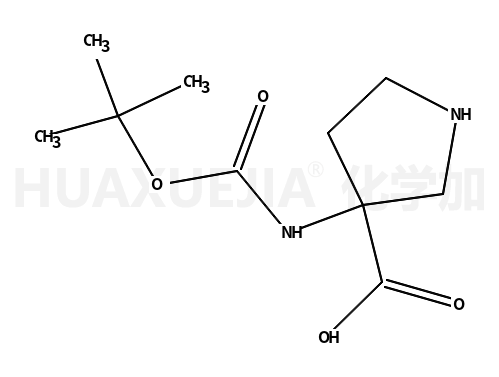 3-(叔丁氧羰基)氨基吡咯烷-3-甲酸