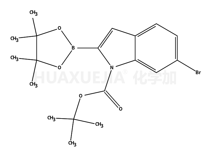1-Boc-6-溴-1H-吲哚-2-硼酸频那醇酯