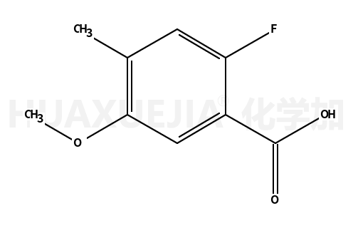 2-氟-5-甲氧基-4-甲基苯甲酸