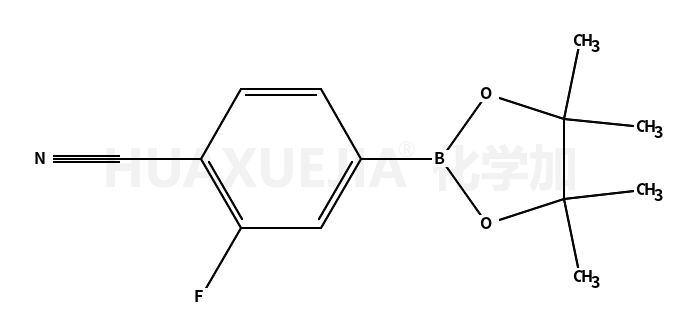 2-氟-4-(4,4,5,5-四甲基-1,3,2-二噁硼烷-2-基)苯甲腈