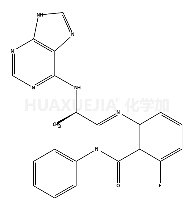 5-氟-3-苯基-2-[(1S)-1-(1H-嘌呤-6-基氨基)乙基]-4(3H)-喹唑啉酮