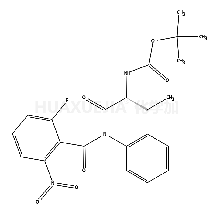 Carbamic acid, [(1S)-1-[[(2-fluoro-6-nitrobenzoyl)phenylamino]carbonyl]propyl]-, 1,1-dimethylethyl ester