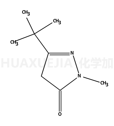 3-叔-丁基-1-甲基-2-吡唑啉-5-酮