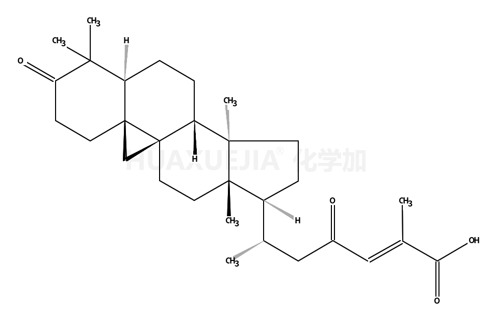 3,23-二氧代-9,19-环羊毛甾-24-烯-26-酸