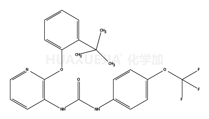 n-[2-[2-(1,1-二甲基乙基)苯氧基]-3-吡啶]-n-[4-(三氟甲氧基)苯基]-脲
