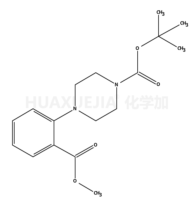 2-(Boc-哌嗪-1-基)苯甲酸甲酯
