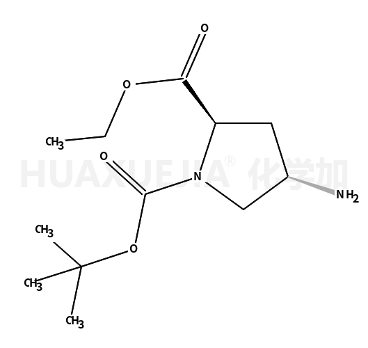 (2S, 4r)-4-氨基-1-[叔丁氧基羰基]吡咯烷-2-乙基羧酸