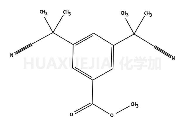 3,5-bis-(cyano-dimethyl-methyl)-benzoic acid methyl ester