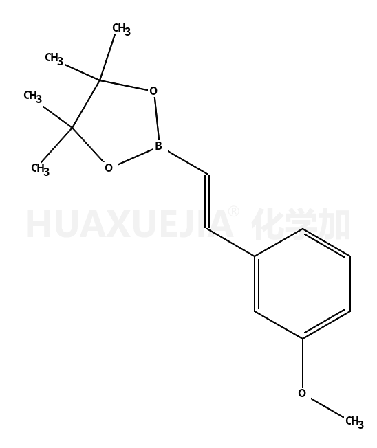 反式-2-(3-甲氧基苯基)乙烯基硼酸频那醇酯