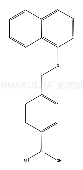 4-((1-萘氧基)甲基)苯基硼酸