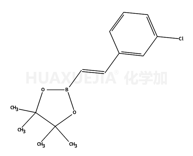 反式-2-(3-氯苯基)乙烯基硼酸频那醇酯