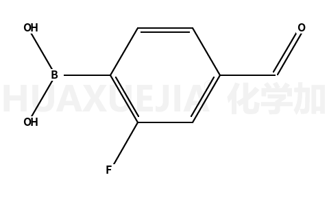 2-氟-4-甲酰基苯硼酸
