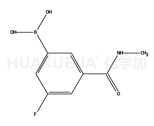 3-氟-5-(甲基氨甲酰基)苯基硼酸