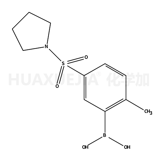 2-甲基-5-(1-吡咯烷基磺酰基)苯硼酸
