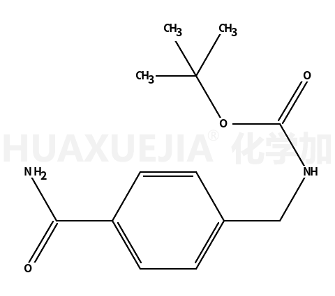 tert-butyl N-[(4-carbamoylphenyl)methyl]carbamate