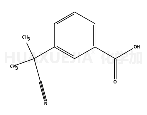 3-(2-氰基丙基)苯甲酸