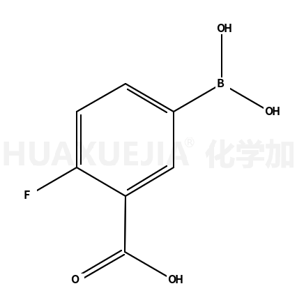 3-羧基-4-氟苯硼酸